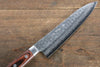 Jikko VG10 17 Layer Gyuto 180mm Mahogany Handle - Japanny - Best Japanese Knife