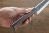 Yoshimi Kato Blue Super Clad Hammered Kurouchi Sujihiki Japanese Chef Knife 270mm - Japanny - Best Japanese Knife
