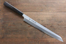 Sakai Takayuki Chef Series Hien Silver Steel No.3 Kengata Yanagiba 300mm Ebony Wood Handle - Japanny - Best Japanese Knife