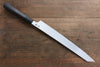Sakai Takayuki Chef Series Hien Silver Steel No.3 Kengata Yanagiba 300mm Ebony Wood Handle - Japanny - Best Japanese Knife