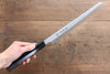 Sakai Takayuki Chef Series Hien Silver Steel No.3 Kengata Yanagiba Japanese Knife 300mm Ebony Wood Handle - Japanny - Best Japanese Knife