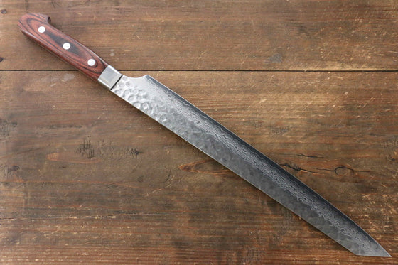 Jikko VG10 17 Layer Kiritsuke Yanagiba 300mm Mahogany Handle - Japanny - Best Japanese Knife