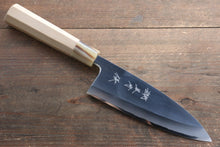  Yu Kurosaki Blue Steel No.2 Mirrored Finish Deba 165mm Magnolia Handle - Japanny - Best Japanese Knife
