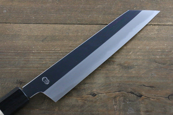 Choyo White Steel Mirrored Finish Kiritsuke Gyuto  210mm Magnolia Handle - Japanny - Best Japanese Knife