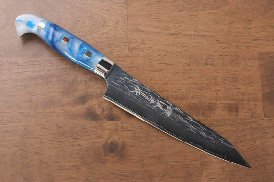 Yu Kurosaki Juhyo SPG2 Hammered Petty-Utility Japanese Knife 150mm Acrylic Handle - Japanny - Best Japanese Knife
