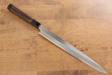  Sakai Takayuki Chef Series Silver Steel No.3 Yanagiba Japanese Knife Wenge with Double Water Buffalo Ring Handle - Japanny - Best Japanese Knife