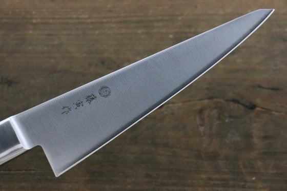 Tojiro (Fujitora) DP Cobalt Alloy Steel Honesuki Boning 150mm Pakka wood Handle FU803 - Japanny - Best Japanese Knife