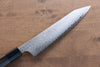 Seisuke VG10 33 Layer Damascus Kiritsuke Gyuto 210mm Gray Pakka wood Handle - Japanny - Best Japanese Knife