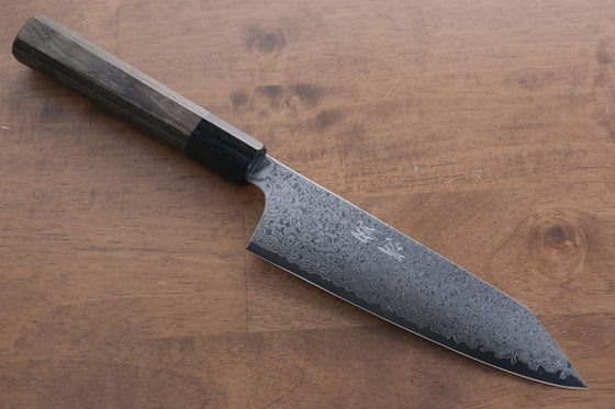 Seisuke VG10 33 Layer Damascus Kiritsuke Santoku 165mm Gray Pakka wood Handle - Japanny - Best Japanese Knife