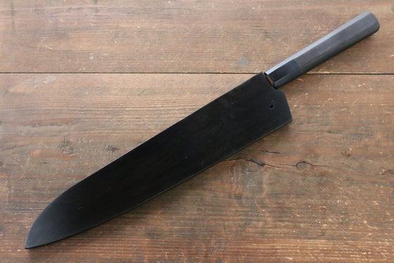 Yoshimi Kato Blue Super Nashiji Gyuto 240mm Lacquered Handle with Sheath - Japanny - Best Japanese Knife