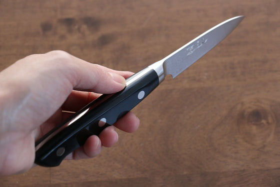Seisuke VG10 33 Layer Damascus Paring  75mm Micarta Handle - Japanny - Best Japanese Knife