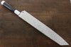 Sakai Takayuki Shinuchi Water Quenching Honyaki White Steel No.2 Mirrored Finish Kiritsuke Yanagiba 300mm with Sheath - Japanny - Best Japanese Knife