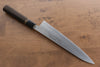 Seisuke Swedish Steel-stn Gyuto 240mm Burned Chestnuts Handle - Japanny - Best Japanese Knife