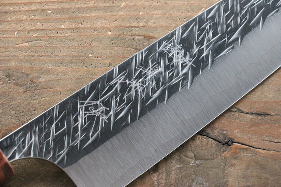 Yu Kurosaki Raijin Cobalt Special Steel Hammered Bunka  165mm - Japanny - Best Japanese Knife