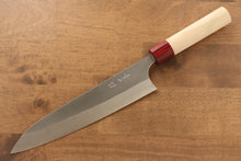  Masakage Masakage Yuki White Steel No.2 Nashiji Gyuto 210mm with Magnolia Handle - Japanny - Best Japanese Knife