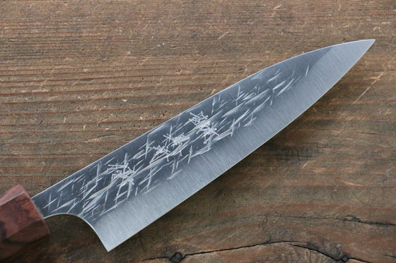 Yu Kurosaki Raijin Cobalt Special Steel Hammered Petty-Utility  120mm - Japanny - Best Japanese Knife
