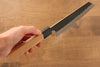 Masakage Koishi Blue Super Black Finished Bunka  165mm American CherryHandle - Japanny - Best Japanese Knife
