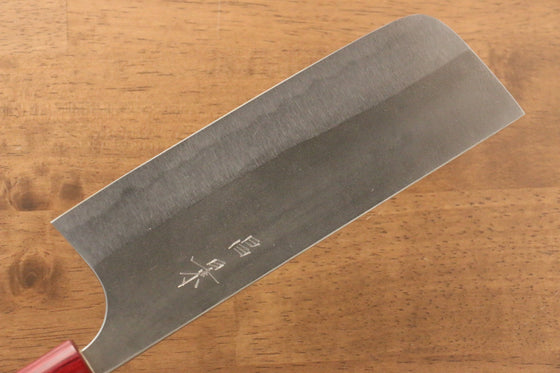 Masakage Yuki White Steel No.2 Nashiji Nakiri  165mm MagnoliaHandle - Japanny - Best Japanese Knife