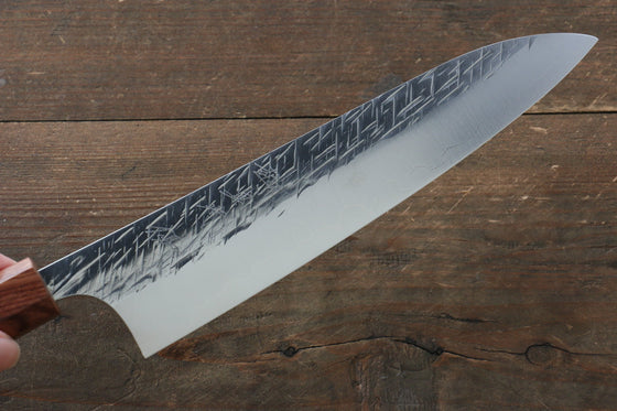Yu Kurosaki Raijin Cobalt Special Steel Hammered Gyuto 210mm - Japanny - Best Japanese Knife