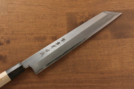 Sakai Takayuki Tokujyo White Steel No.2 Kiritsuke 240mm Magnolia Handle - Japanny - Best Japanese Knife