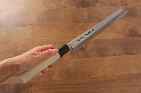 Sakai Takayuki Tokujyo White Steel No.2 Kiritsuke 270mm Magnolia Handle - Japanny - Best Japanese Knife