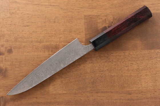 Masakage Masakage Kumo VG10 Damascus Petty-Utility 150mm with Shitan Handle - Japanny - Best Japanese Knife