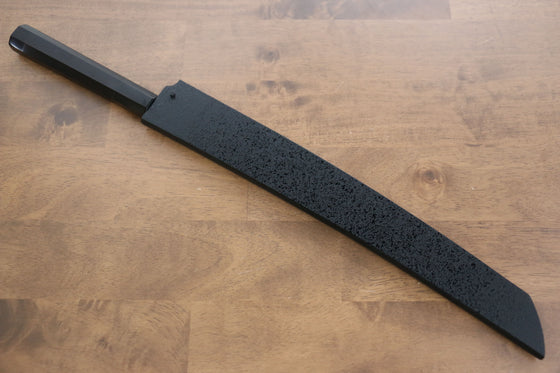 Sakai Takayuki Zangetsu White Steel No.1 Sakimaru Yanagiba  330mm Ebony Wood Handle with Sheath - Japanny - Best Japanese Knife