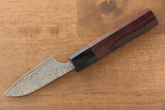 Masakage Masakage Kumo VG10 Damascus Petty-Utility  80mm with Shitan Handle - Japanny - Best Japanese Knife