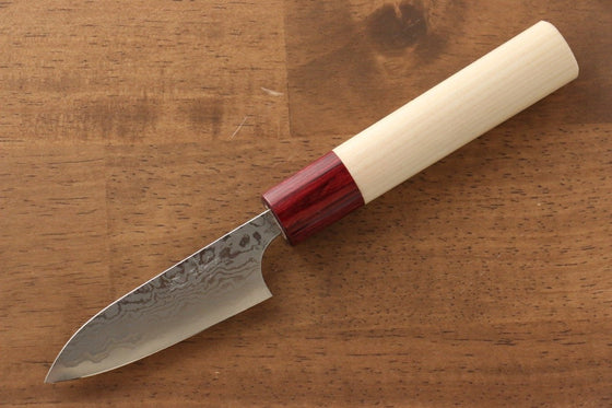 Masakage Kiri VG10 Damascus Petty-Utility 75mm MagnoliaHandle - Japanny - Best Japanese Knife