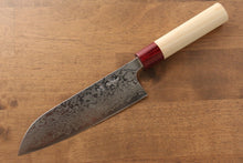  Masakage Masakage Kiri VG10 Damascus Santoku 170mm with Magnolia Handle - Japanny - Best Japanese Knife