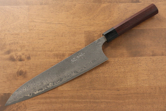 Masakage Masakage Kumo VG10 Damascus Gyuto 240mm with Shitan Handle - Japanny - Best Japanese Knife