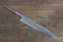  Minamoto Akitada Blue Steel No.1 DX Yanagiba 210mm (Blade only) - Japanny - Best Japanese Knife