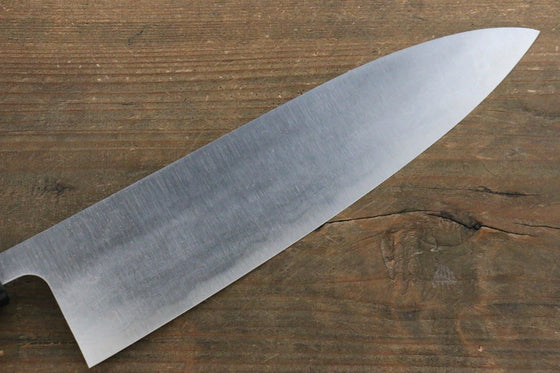 Ogata White Steel No.2 Damascus Gyuto 210mm with Shitan Handle - Japanny - Best Japanese Knife