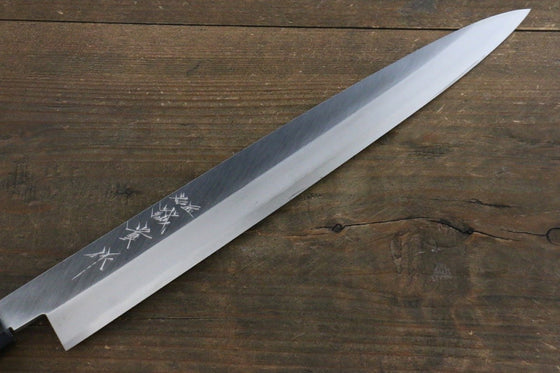 Shigeki Tanaka Silver Steel No.3 Yanagiba  270mm Walnut Handle - Japanny - Best Japanese Knife