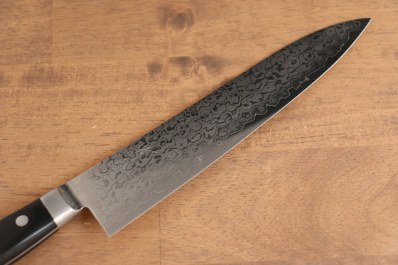Seisuke VG10 8 Layer Damascus Migaki Finished Gyuto  210mm Black Pakka wood Handle - Japanny - Best Japanese Knife