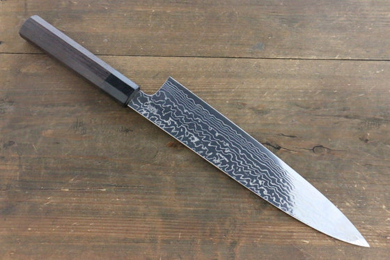 Sukenari ZDP189 Damascus Gyuto  270mm Shitan Handle - Japanny - Best Japanese Knife