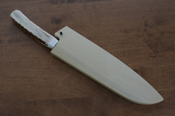 Sakai Takayuki VG10 33 Layer Damascus Santoku 180mm Cow Bone Handle with Sheath - Japanny - Best Japanese Knife