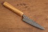 Yoshimi Kato VG10 Damascus Petty-Utility 120mm Olive tree Handle - Japanny - Best Japanese Knife