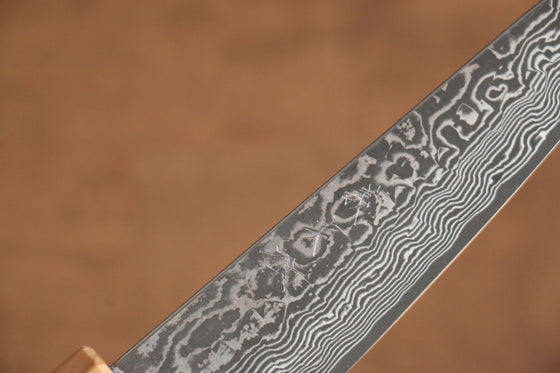 Yoshimi Kato VG10 Damascus Petty-Utility 120mm Olive tree Handle - Japanny - Best Japanese Knife