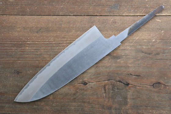 Minamoto Akitada Hontanren Blue Steel No.2 Santoku 165mm (Blade only) - Japanny - Best Japanese Knife