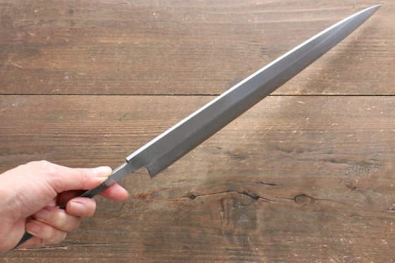 Minamoto Akitada Blue Steel No.1 DX Yanagiba Japanese Knife 300mm (Blade only) - Japanny - Best Japanese Knife