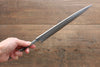 Minamoto Akitada Blue Steel No.1 DX Yanagiba 240mm (Blade only) - Japanny - Best Japanese Knife