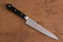  Takamura Knives VG10 Migaki Finished Petty-Utility Japanese Knife 150mm Black Pakka wood Handle - Japanny - Best Japanese Knife