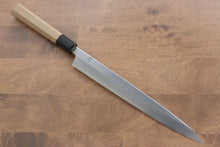  Kikuzuki White Steel No.2 Kasumitogi Yanagiba 270mm Magnolia Handle - Japanny - Best Japanese Knife