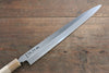 Masamoto Hongasumi White Steel No.2 Yanagiba  Magnolia Handle - Japanny - Best Japanese Knife