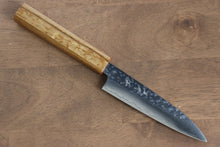  Yu Kurosaki Senko R2/SG2 Hammered Petty-Utility 120mm Live oak Lacquered Handle - Japanny - Best Japanese Knife