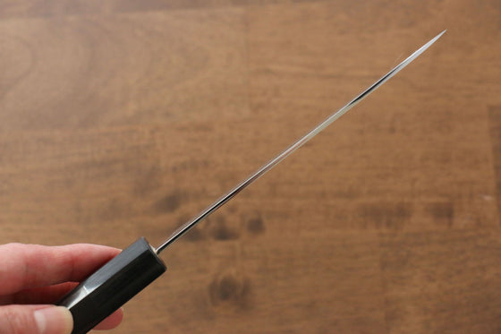 Makoto Kurosaki VG10 Damascus Petty-Utility Japanese Knife 135mm Ebony Wood Handle - Japanny - Best Japanese Knife