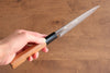 Tessen by Tanaka Tamahagane Petty-Utility 145mm Wild Cherry Handle - Japanny - Best Japanese Knife