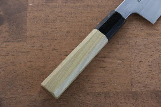 Kikuzuki White Steel No.2 Kasumitogi Gyuto  210mm Magnolia Handle - Japanny - Best Japanese Knife
