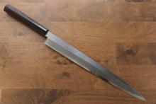  Jikko White Steel No.2 Yanagiba 330mm Shitan Handle - Japanny - Best Japanese Knife
